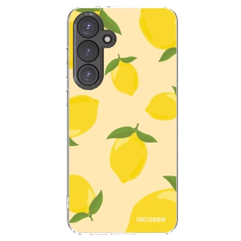 Picasee silikonska prozirna maskica za Samsung Galaxy S24 FE S721B - Limoncella