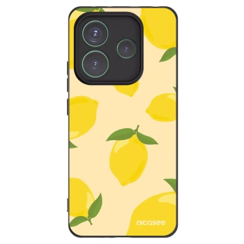 Picasee crna silikonska maskica za Xiaomi Redmi Note 14 5G - Limoncella