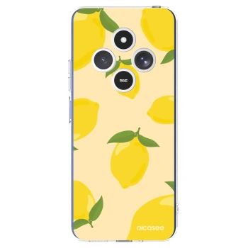 Picasee silikonska prozirna maskica za Xiaomi Redmi 14C - Limoncella