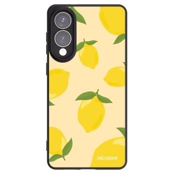 Picasee crna silikonska maskica za Samsung Galaxy S25 Edge 5G - Limoncella