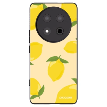Picasee crna silikonska maskica za Honor Magic7 Lite 5G - Limoncella