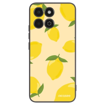 Picasee crna silikonska maskica za Honor 200 Smart 5G - Limoncella