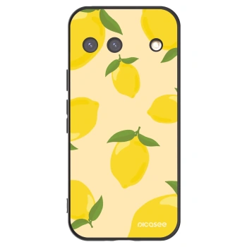 Picasee crna silikonska maskica za Google Pixel 9 - Limoncella
