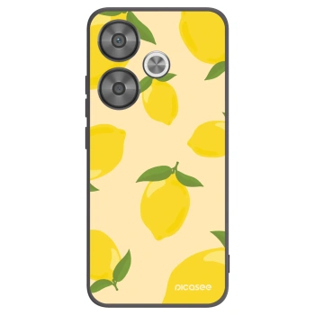 Picasee crna silikonska maskica za Xiaomi Poco F6 - Limoncella