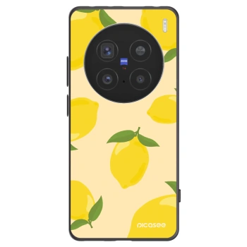 Picasee crna silikonska maskica za Vivo X200 Pro - Limoncella