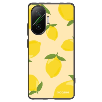 Picasee crna silikonska maskica za Xiaomi Poco F7 5G - Limoncella