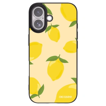 Picasee crna silikonska maskica za Apple iPhone 17 - Limoncella