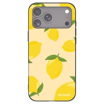 Picasee crna silikonska maskica za Apple iPhone 17 Pro Max - Limoncella