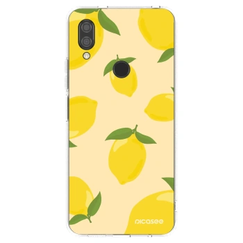 Picasee silikonska prozirna maskica za Xiaomi Redmi 7 - Limoncella