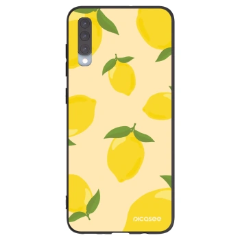 Picasee crna silikonska maskica za Samsung Galaxy A70 A705F - Limoncella