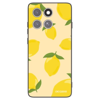 Picasee crna silikonska maskica za Motorola Edge 60 Pro - Limoncella