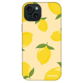 Picasee Fashion Case MagSafe za Apple iPhone 15 - Limoncella