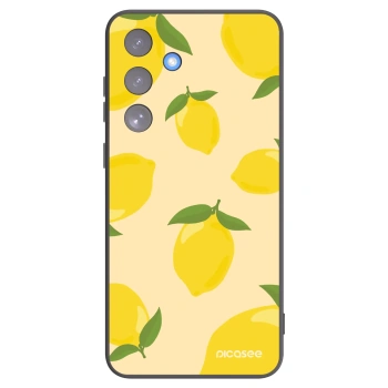 Picasee crna silikonska maskica za Samsung Galaxy S25 FE 5G - Limoncella