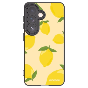 Picasee crna silikonska maskica za Samsung Galaxy S26 - Limoncella