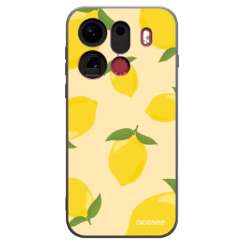 Picasee crna silikonska maskica za OPPO Find X9 Pro - Limoncella