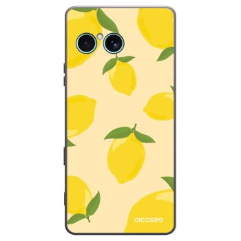 Picasee crna silikonska maskica za Sony Xperia 10 VII - Limoncella