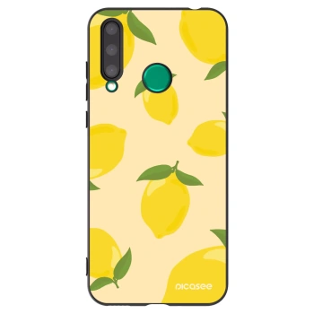 Picasee crna silikonska maskica za Honor 20 Lite - Limoncella