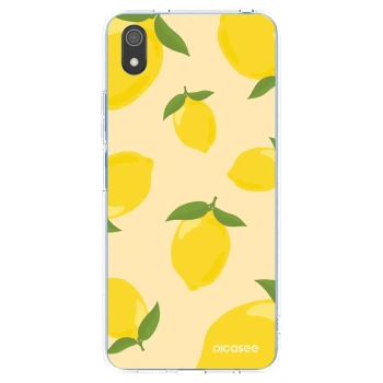 Picasee silikonska prozirna maskica za Xiaomi Redmi 7A - Limoncella