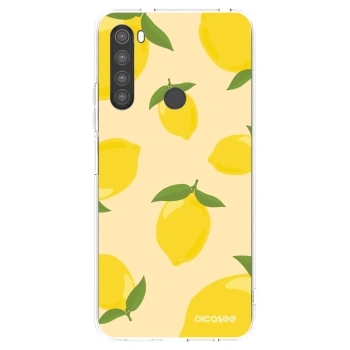 Picasee silikonska prozirna maskica za Xiaomi Redmi Note 8 - Limoncella