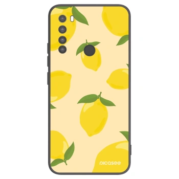 Picasee crna silikonska maskica za Xiaomi Redmi Note 8 - Limoncella