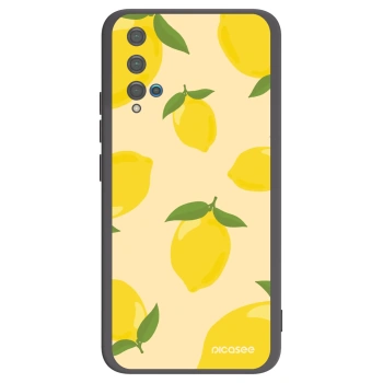 Picasee crna silikonska maskica za Huawei Nova 5T - Limoncella