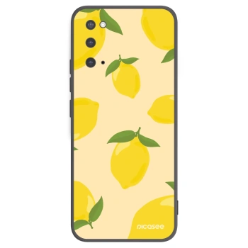 Picasee crna silikonska maskica za Samsung Galaxy S20 G980F - Limoncella