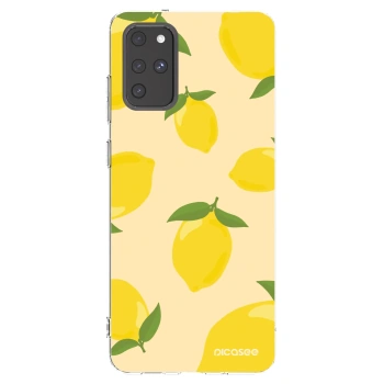 Picasee silikonska prozirna maskica za Samsung Galaxy S20+ G985F - Limoncella