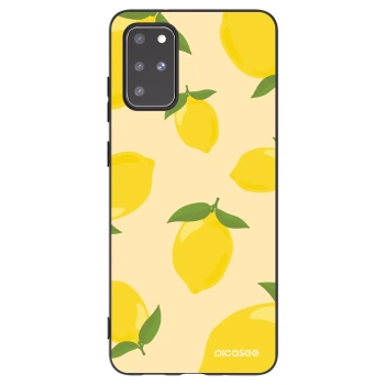 Picasee crna silikonska maskica za Samsung Galaxy S20+ G985F - Limoncella