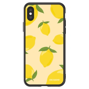 Picasee ULTIMATE CASE za Apple iPhone X/XS - Limoncella