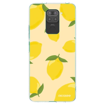 Picasee crna silikonska maskica za Xiaomi Redmi Note 9 - Limoncella