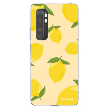 Picasee silikonska prozirna maskica za Xiaomi Mi Note 10 Lite - Limoncella