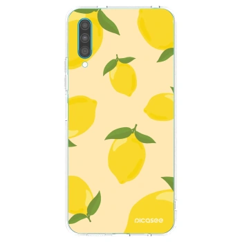 Picasee silikonska prozirna maskica za Samsung Galaxy A30s A307F - Limoncella