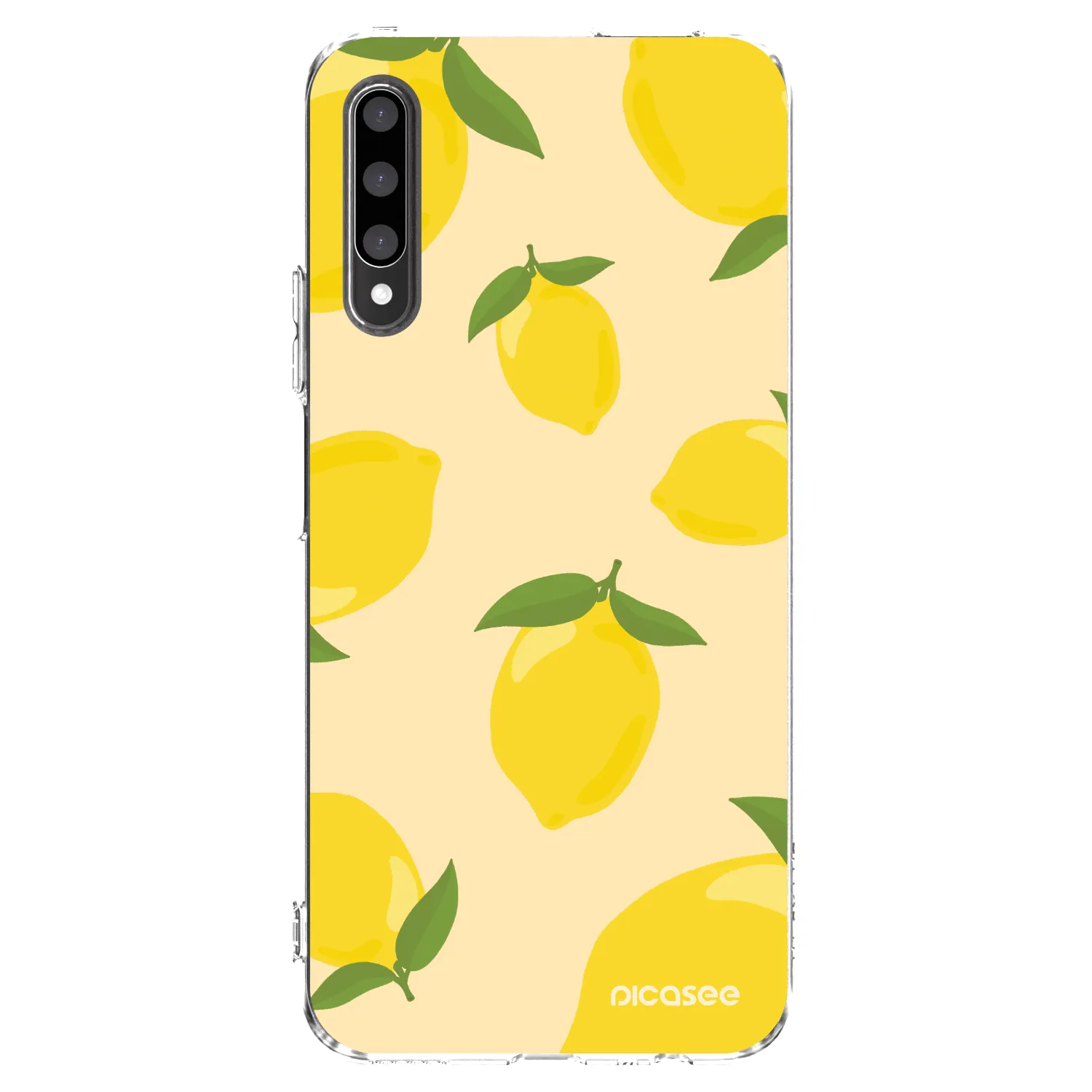 Picasee silikonska prozirna maskica za Honor 9X Pro - Limoncella
