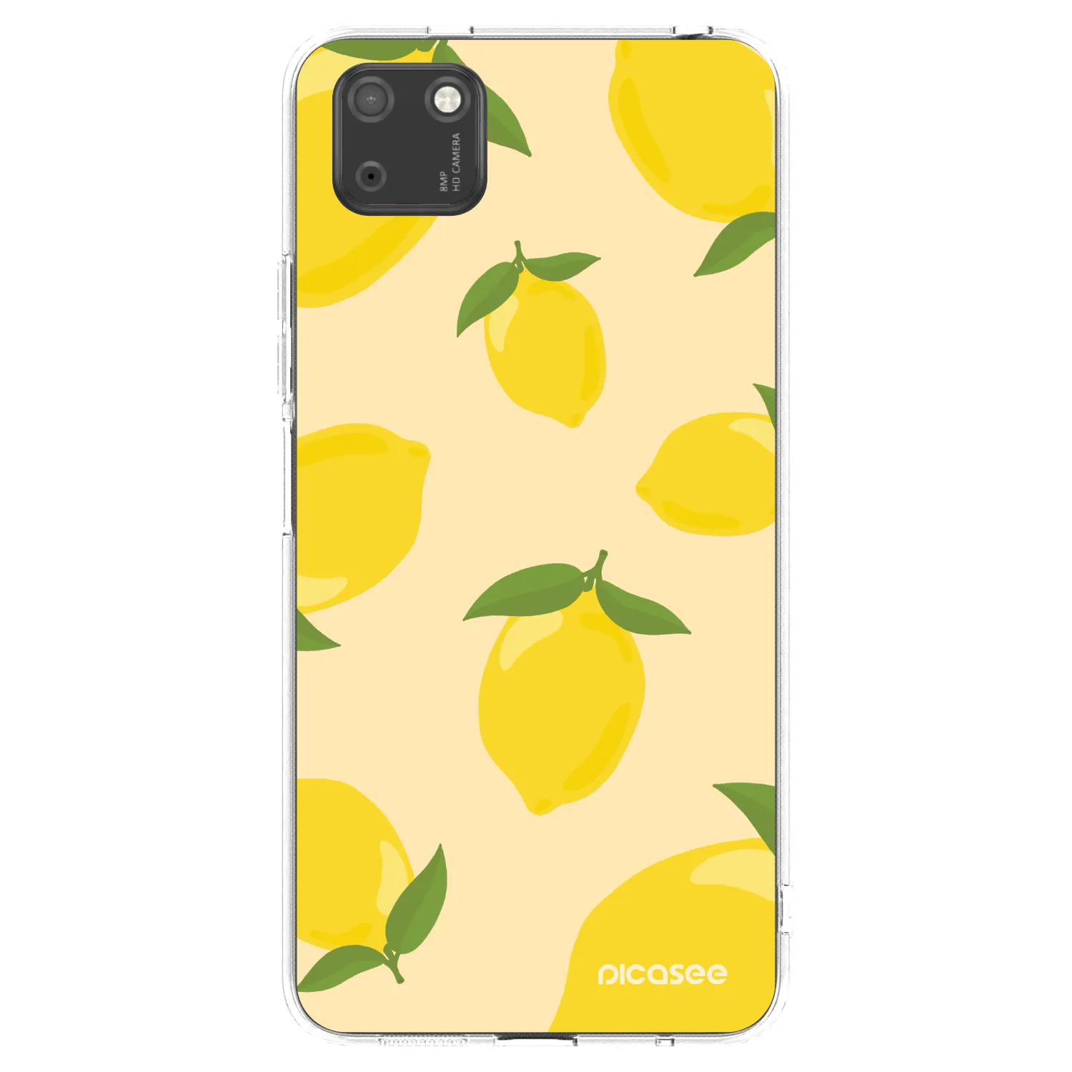 Picasee silikonska prozirna maskica za Huawei Y5P - Limoncella