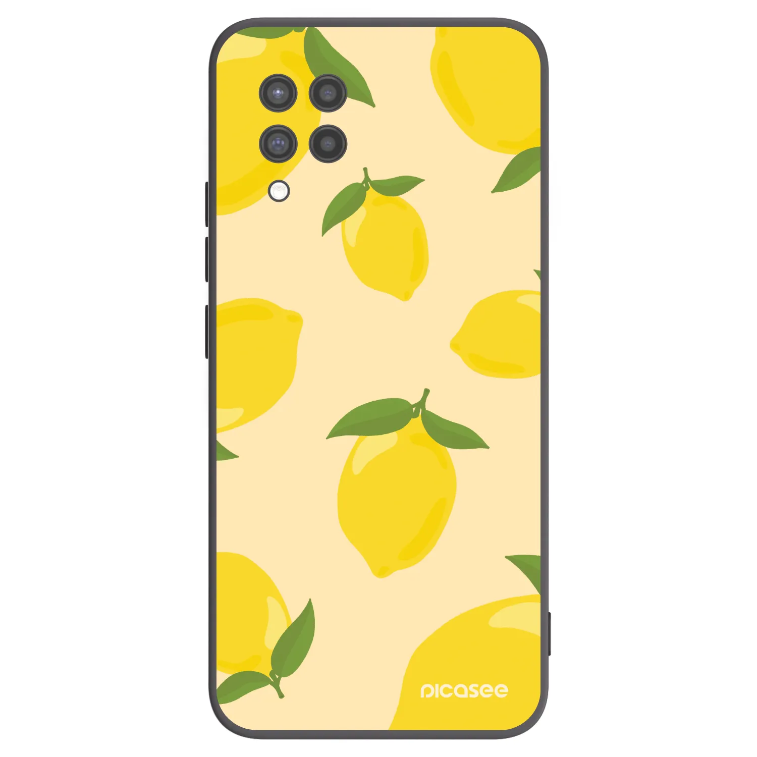 Picasee crna silikonska maskica za Samsung Galaxy A42 A426B - Limoncella