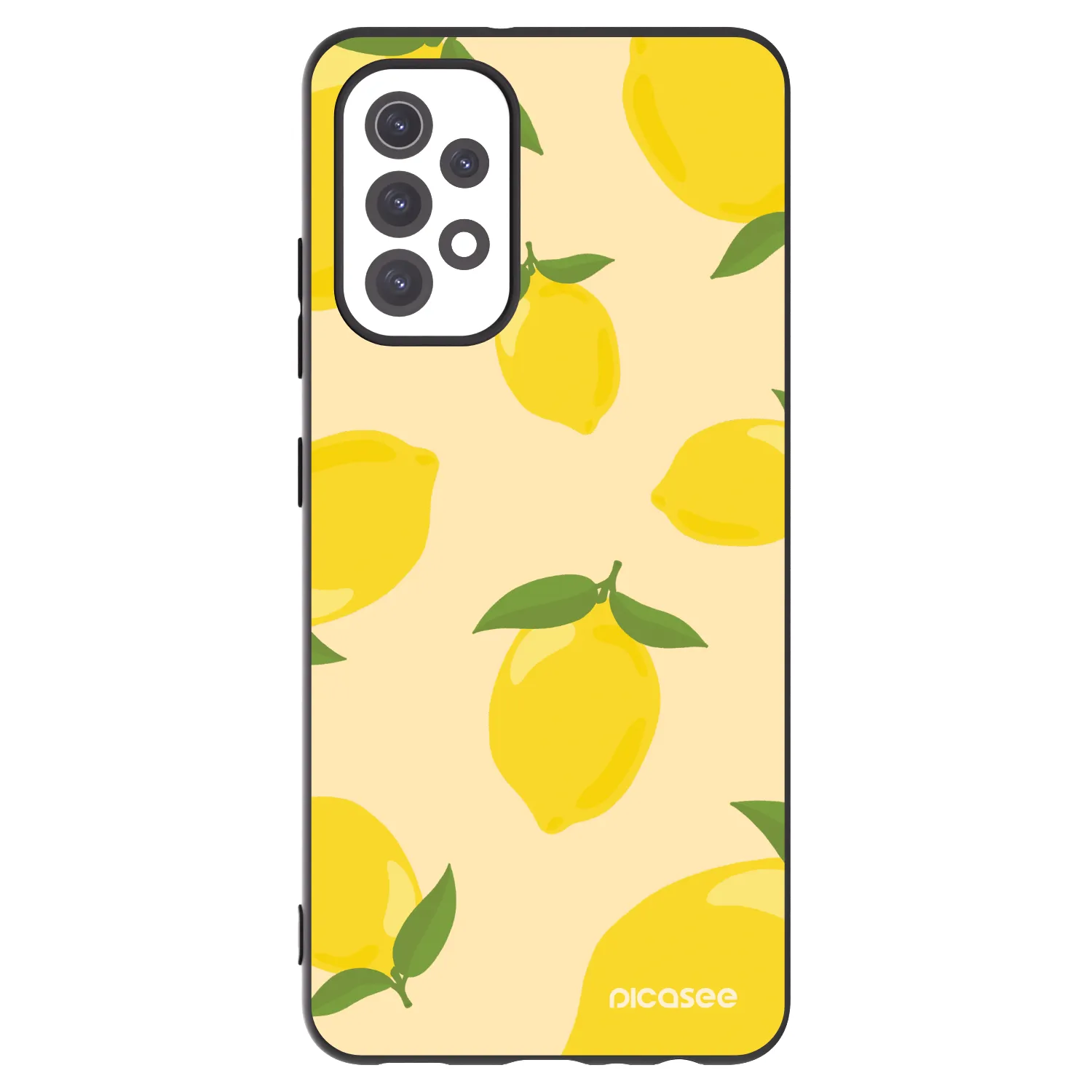 Picasee crna silikonska maskica za Samsung Galaxy A32 5G A326B - Limoncella