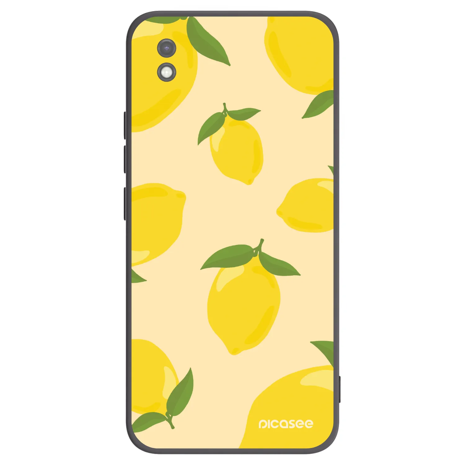 Picasee crna silikonska maskica za Xiaomi Redmi 9AT - Limoncella