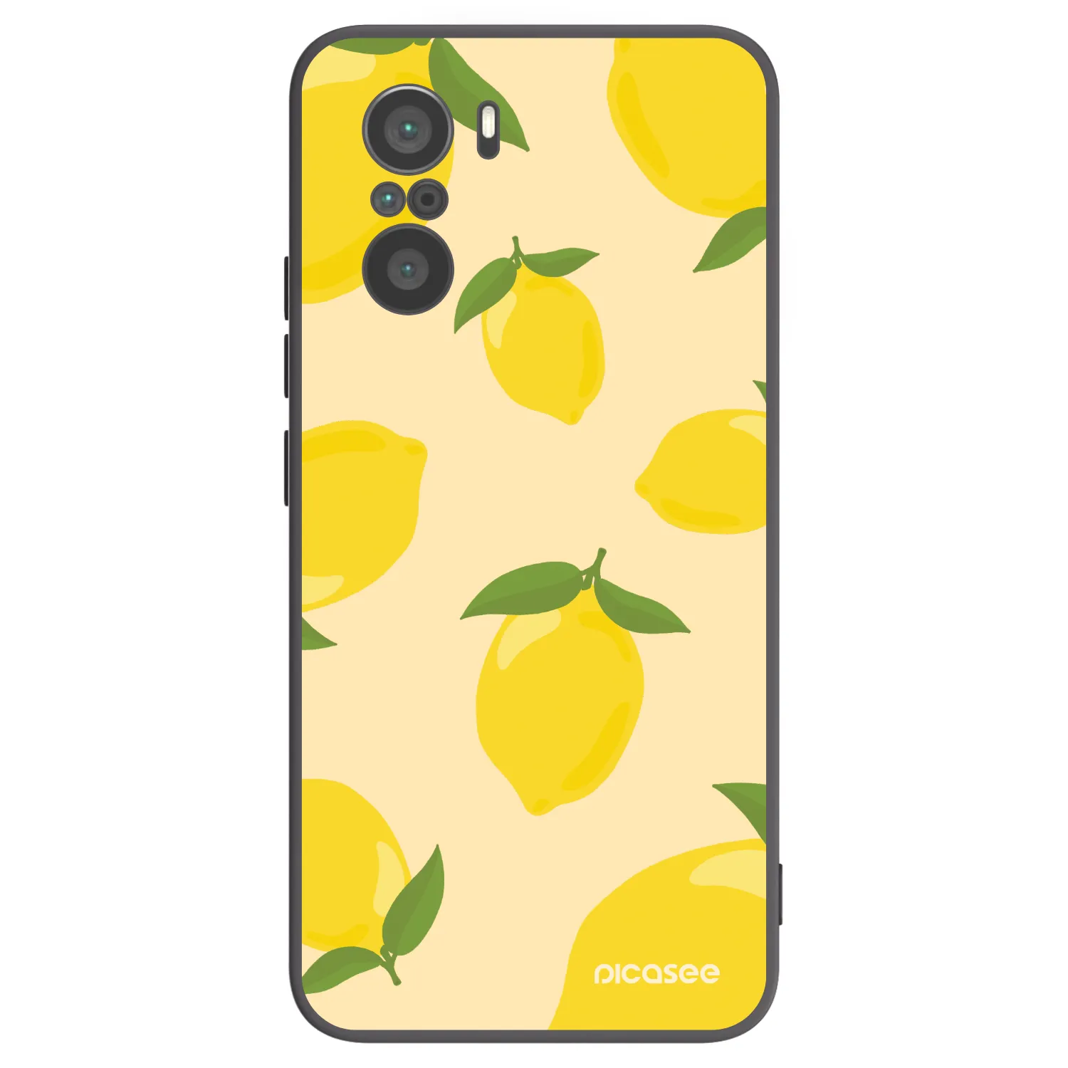 Picasee crna silikonska maskica za Xiaomi Poco F3 - Limoncella