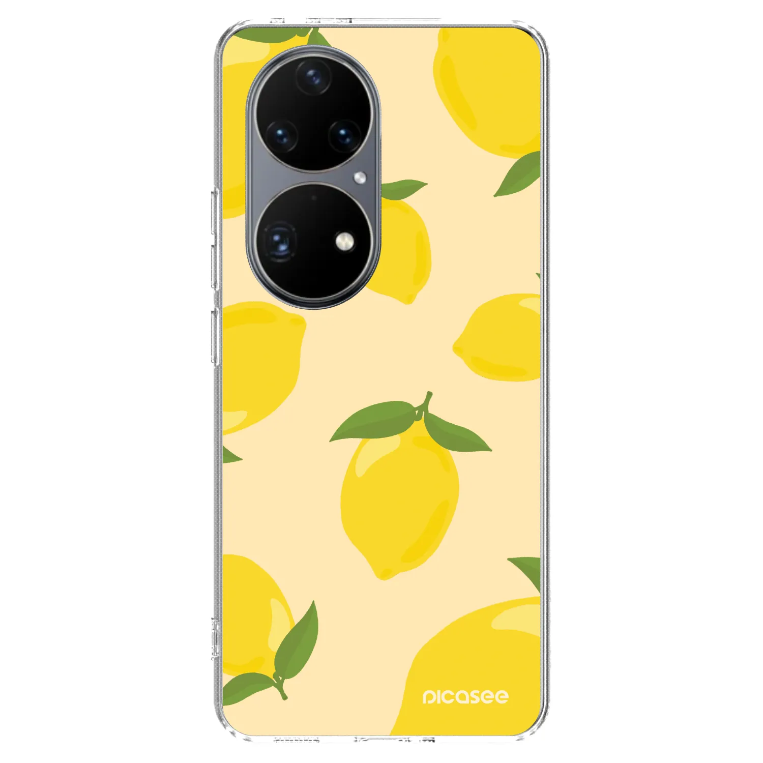 Picasee silikonska prozirna maskica za Huawei P50 - Limoncella