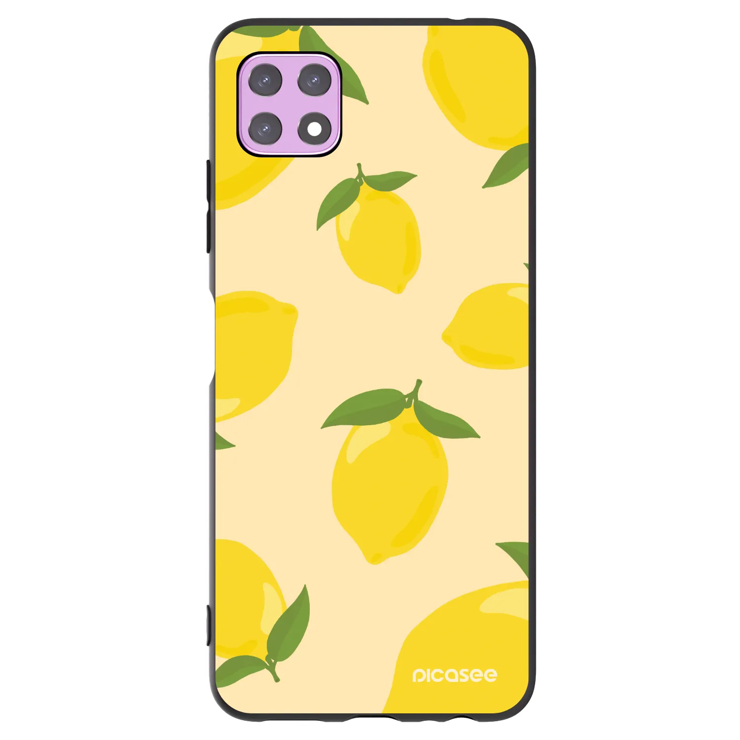 Picasee crna silikonska maskica za Samsung Galaxy A22 A226B 5G - Limoncella