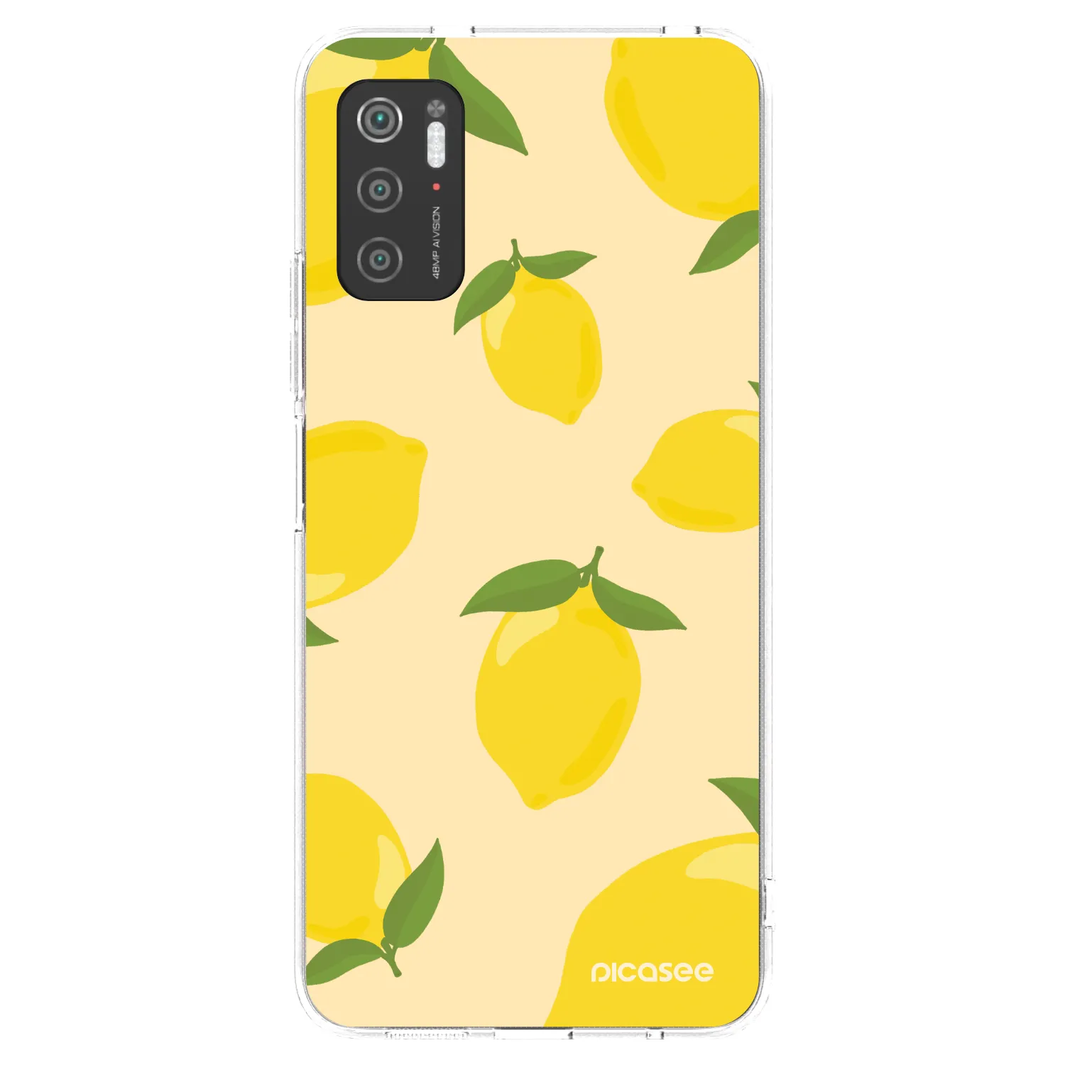 Picasee silikonska prozirna maskica za Xiaomi Poco M3 Pro 5G - Limoncella