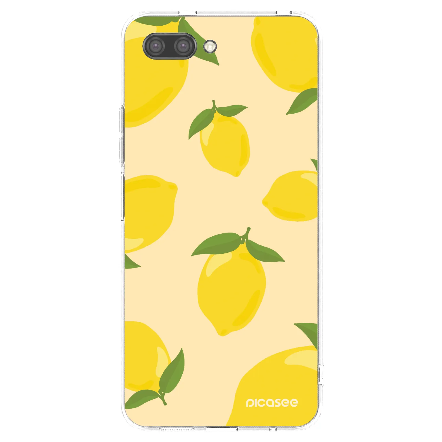 Picasee silikonska prozirna maskica za Honor 10 - Limoncella