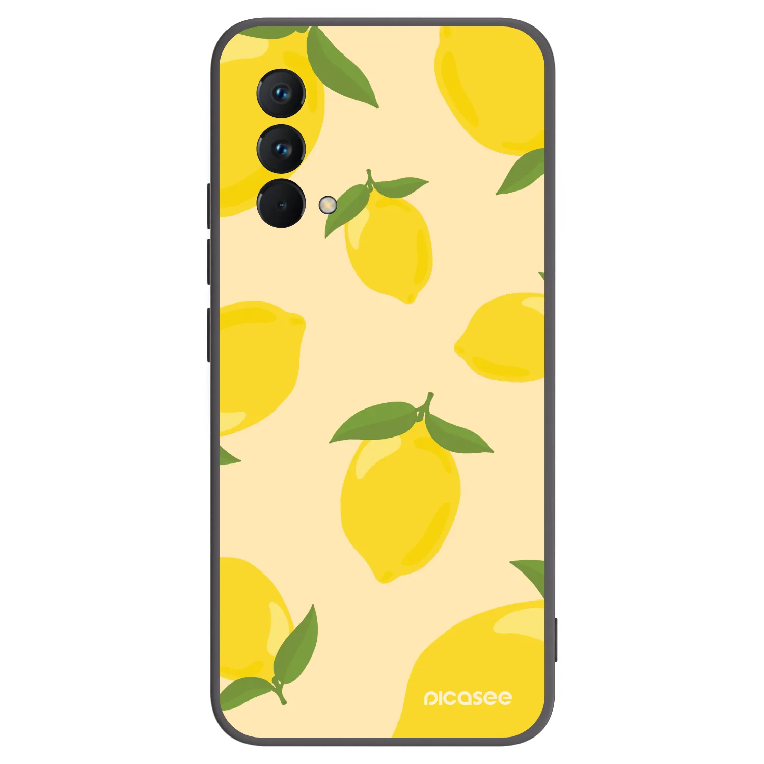 Picasee crna silikonska maskica za Realme GT Master Edition 5G - Limoncella