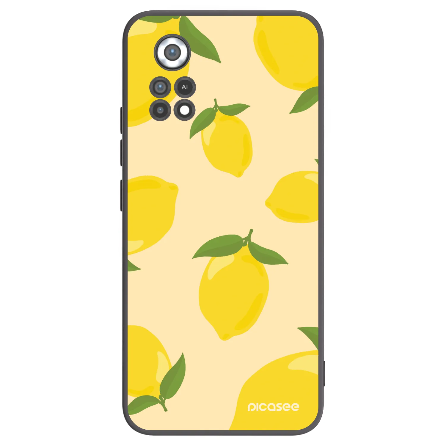 Picasee crna silikonska maskica za Xiaomi Poco X4 Pro 5G - Limoncella