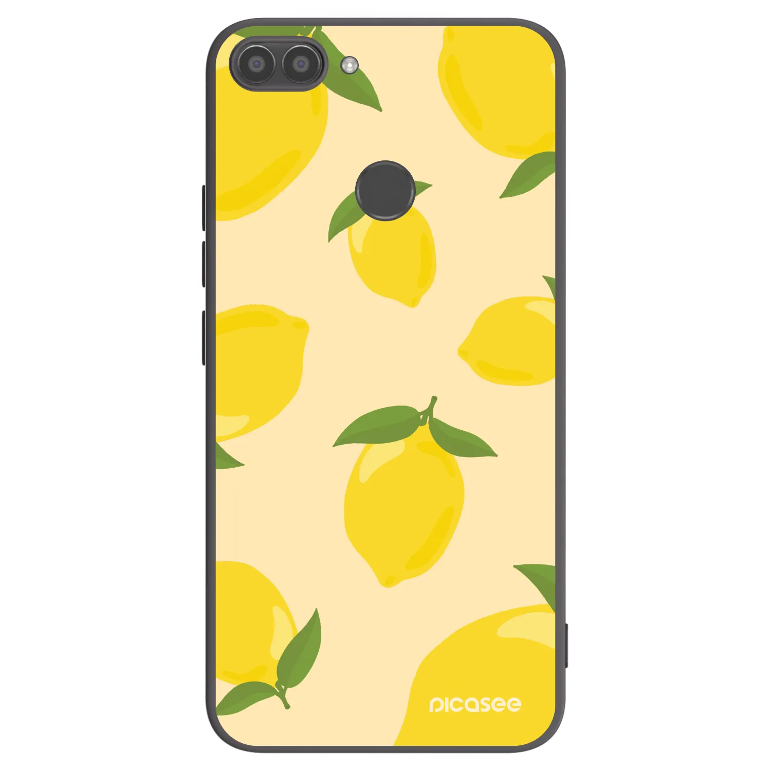 Picasee crna silikonska maskica za Huawei P Smart - Limoncella