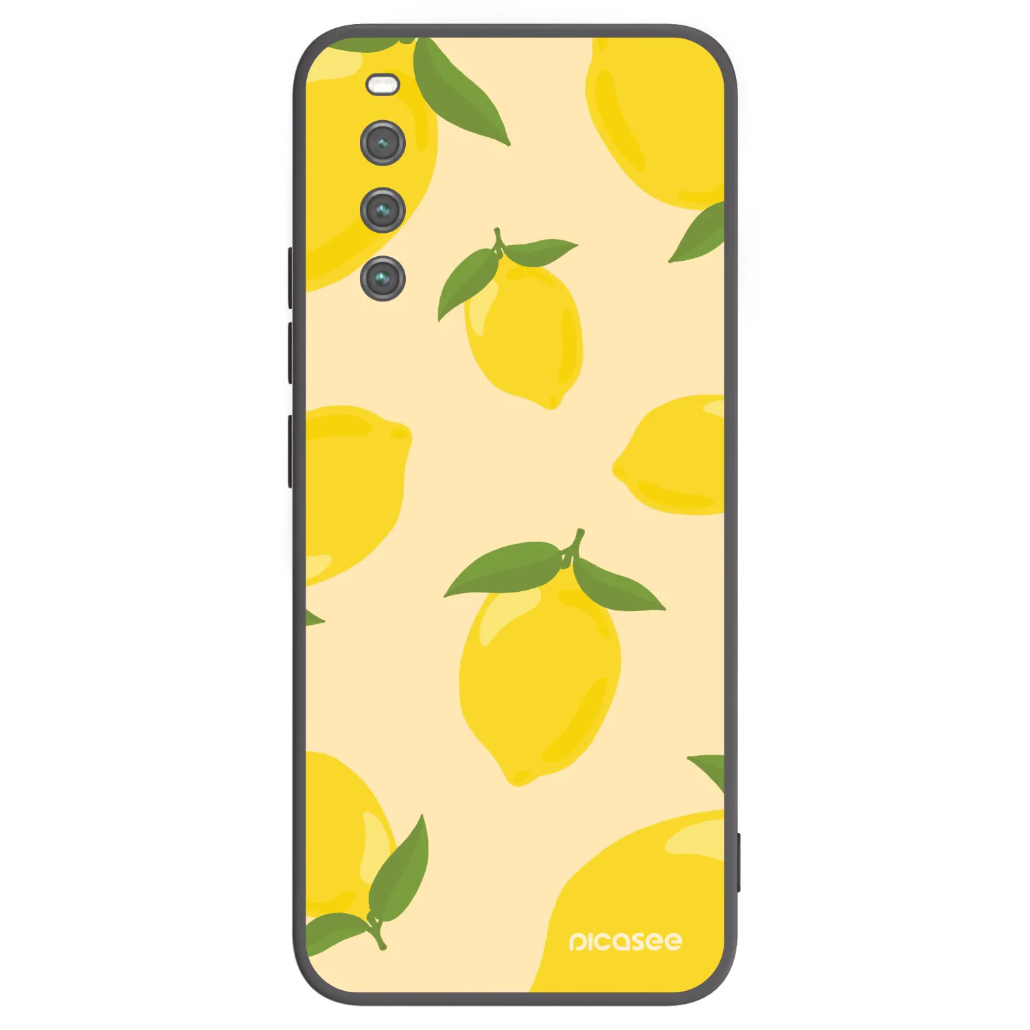 Picasee crna silikonska maskica za Sony Xperia 10 IV 5G - Limoncella