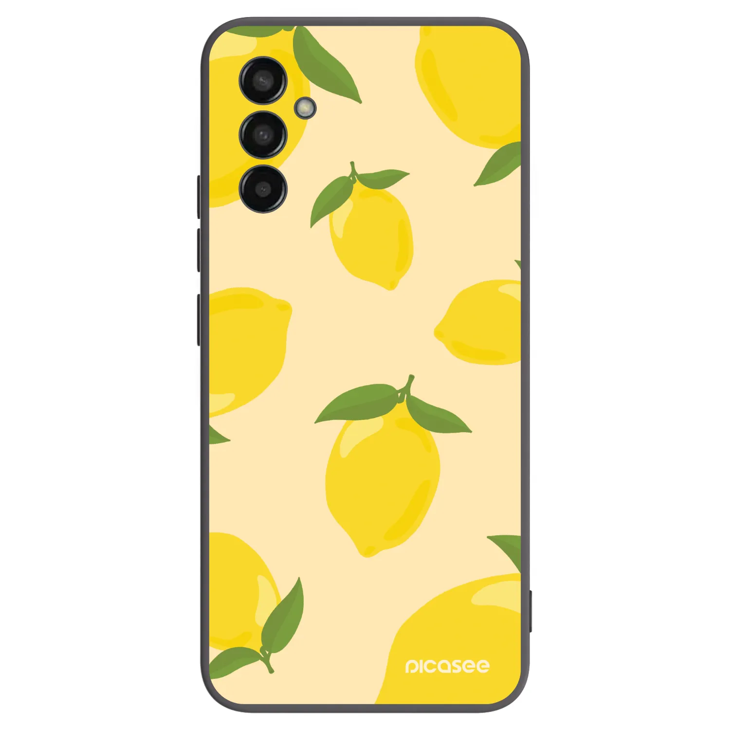 Picasee crna silikonska maskica za Samsung Galaxy M13 M135F - Limoncella