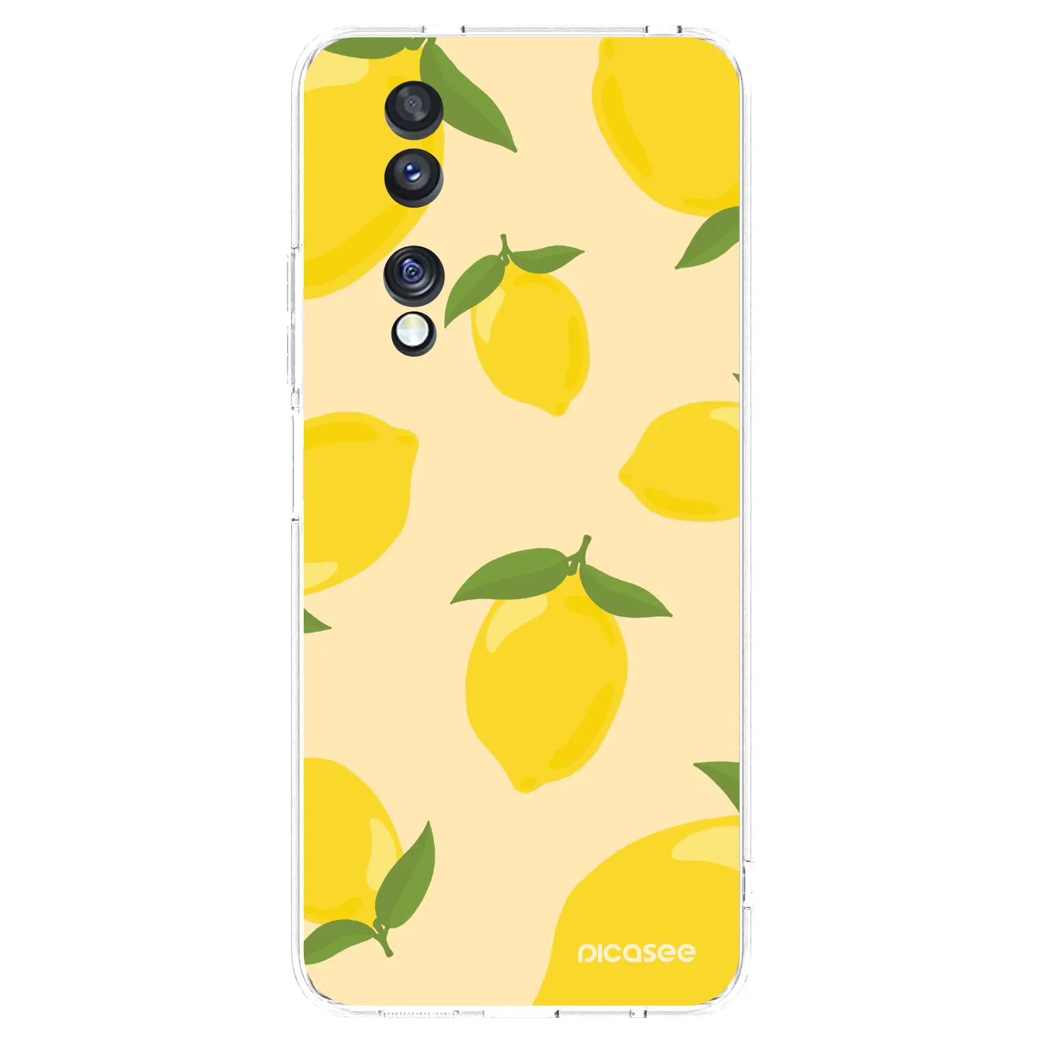 Picasee silikonska prozirna maskica za Honor 70 - Limoncella
