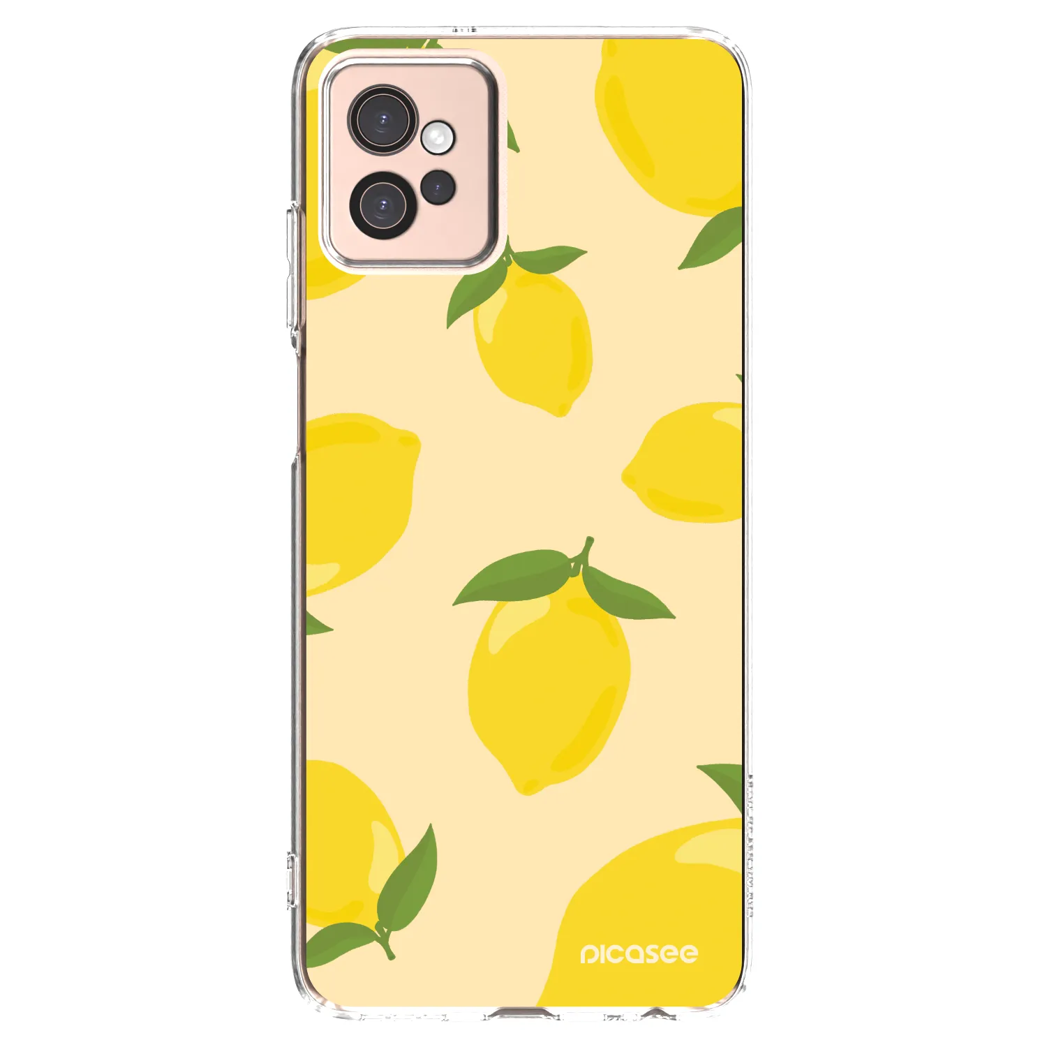 Picasee silikonska prozirna maskica za Motorola Moto G32 - Limoncella