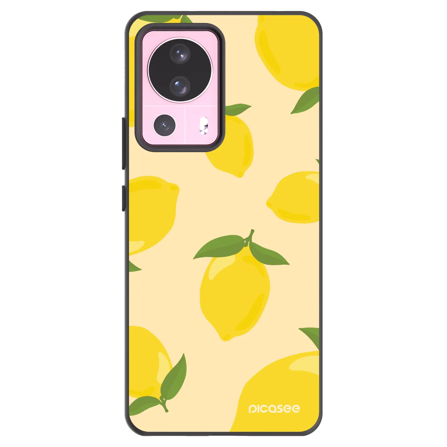 Picasee crna silikonska maskica za Xiaomi 13 Lite - Limoncella